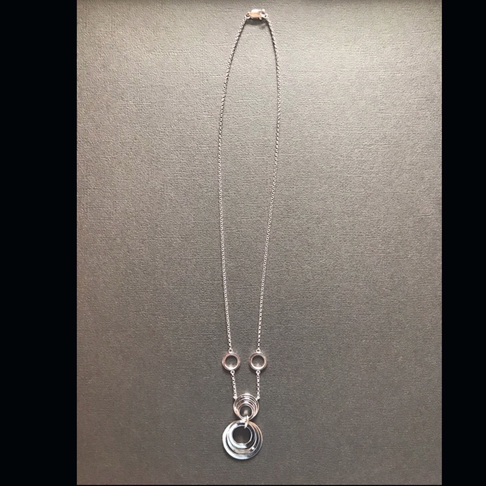 Multi drop ring necklace - Picture 2 of 2